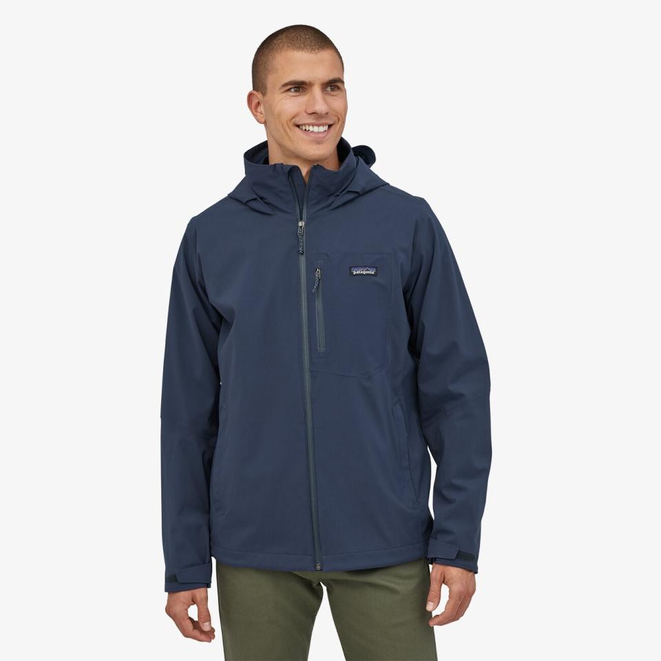 Patagonia quandary jacket, eco-friendly plastics