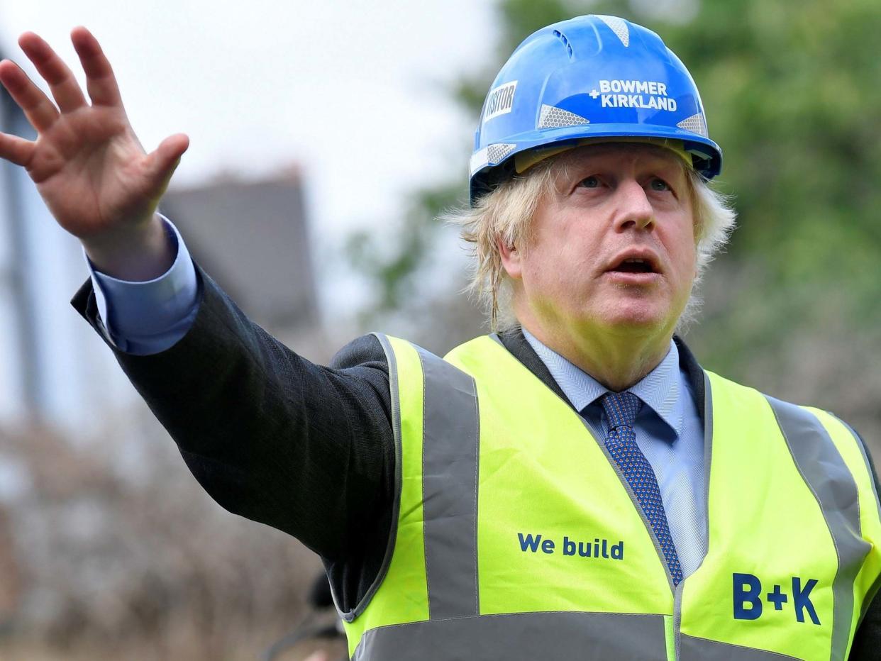 Environmental groups have warned the British countryside is at risk from Boris Johnson's plans to reinvigorate economy: Getty