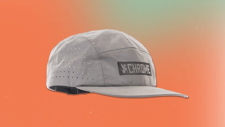 Chrome Reflective 5 Panel Hat