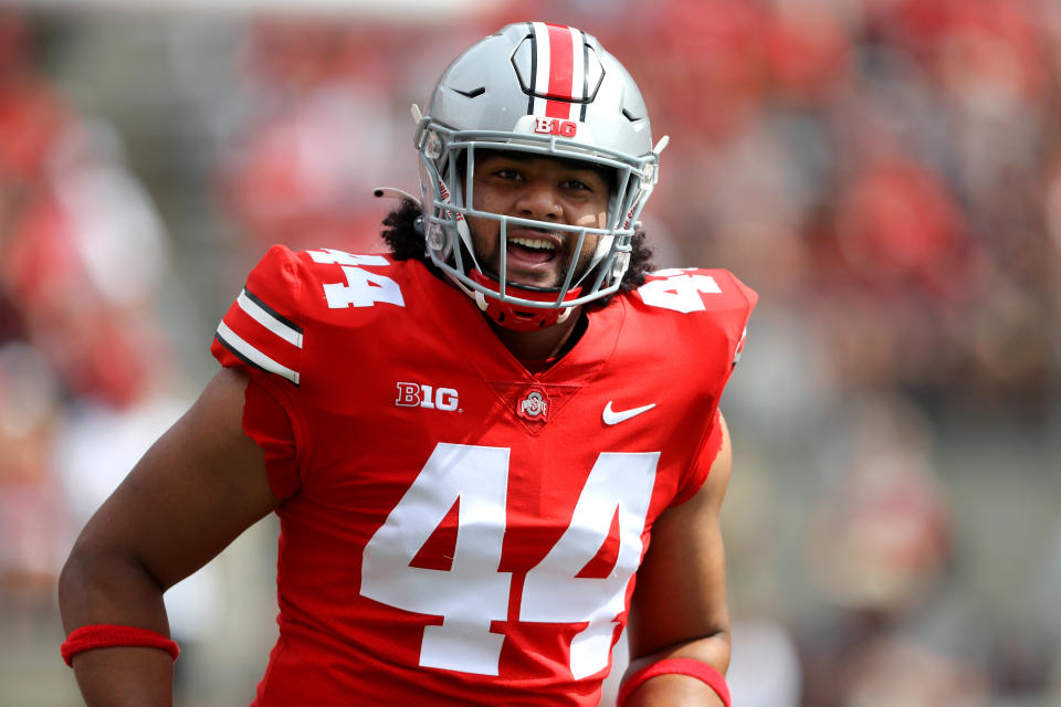 Ohio State defensive end J.T. Tuimoloau on Polyneisan POY watch list