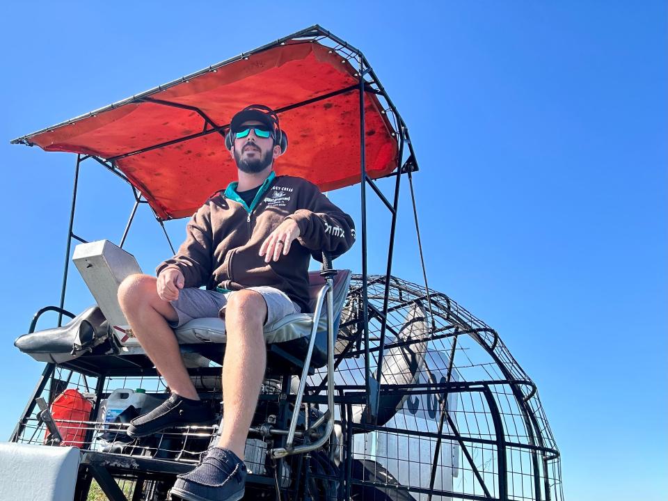 An airboat captian.