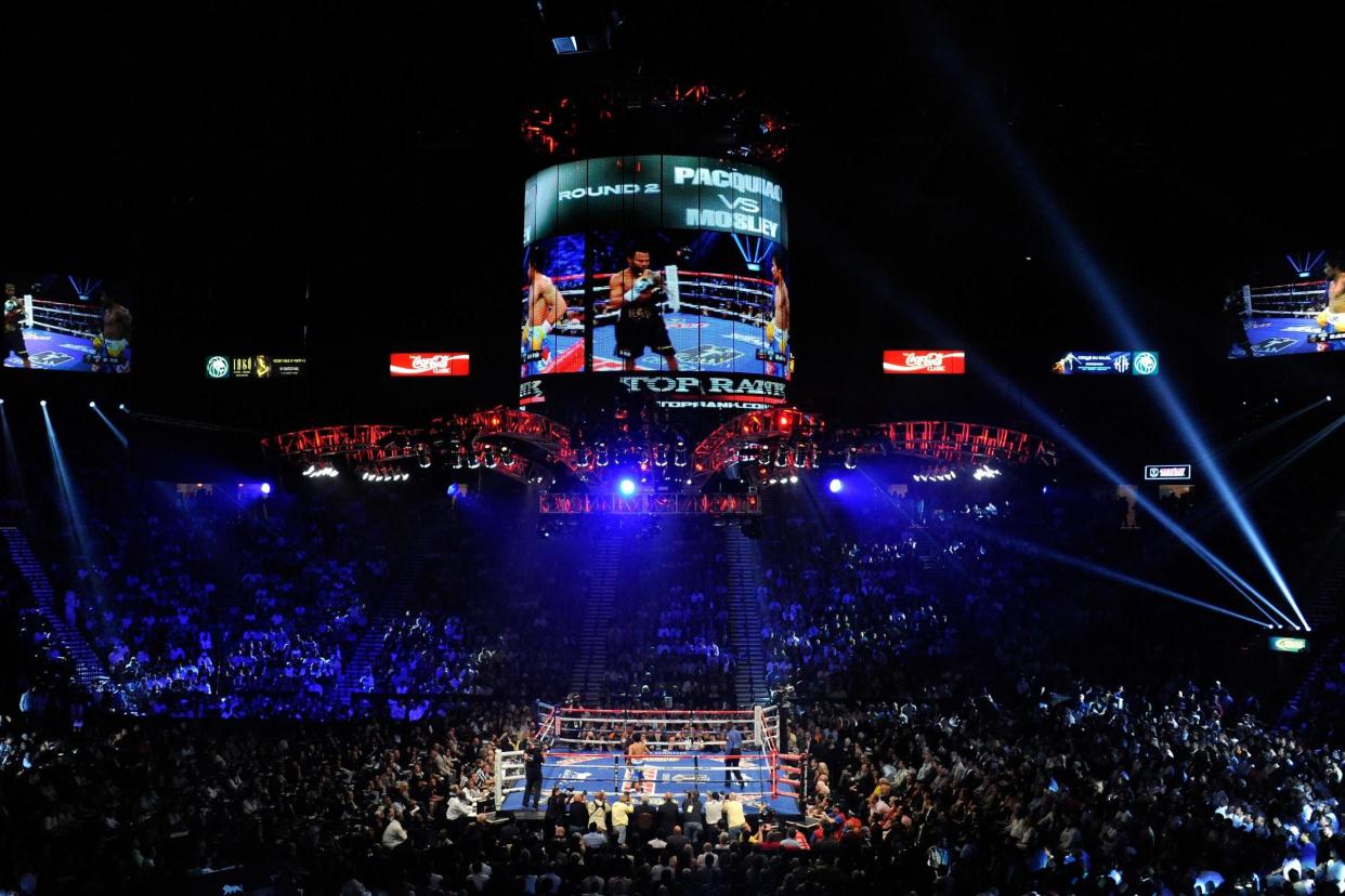 Boxing back in business - albeit behind closed doors - in Vegas: Getty Images