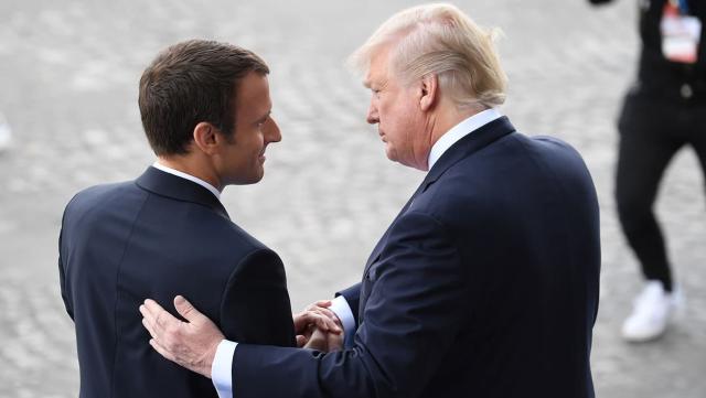 Trump tacle Macron : Peut-être que nous avons un meilleur président