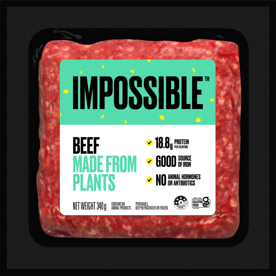 Impossible Beef Made with Plants