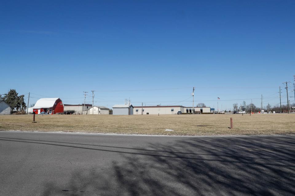 The former Bendix Corp./Amphenol Corp./Franklin Power Products Inc. site, located along Hurricane Creek, near Hamilton Avenue and Hurricane Road in Franklin, Ind. remains under scrutiny as a polluter, with decades of old U.S. Environmental Protection Agency documents revealing that federal and state environmental regulators knew about site contamination for more than 30 years, Monday, Feb. 25, 2019. More than 75 children in Johnson County have been diagnosed with rare forms of blood and brain cancer in the last 10 years, and almost half are in Franklin.