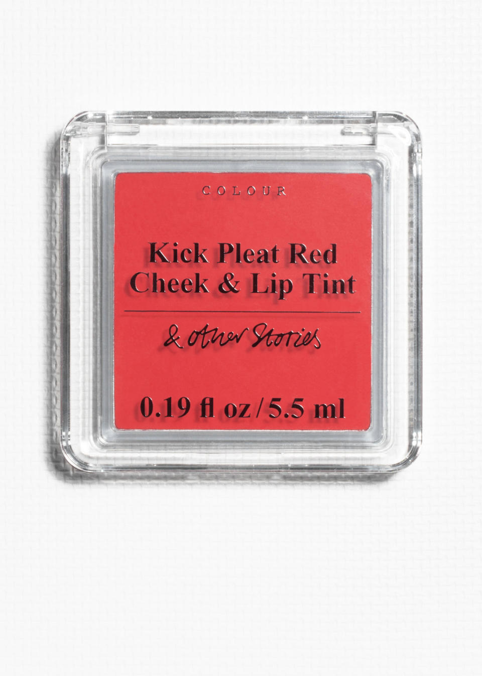 For a compact lip and cheek formula that'll give you buildable coverage, <a href="https://www.stories.com/en_usd/beauty/makeup/product.cheek-%26-lip-tint-kick-pleat-red.0270146006.html" target="_blank" rel="noopener noreferrer">this creamy multipurpose tint</a> is just the thing. It's made with natural waxes and vitamin E, so it's also hydrating and moisturizing.&nbsp;<br /><strong><br />Get it at <a href="https://www.stories.com/en_usd/beauty/makeup/product.cheek-%26-lip-tint-kick-pleat-red.0270146006.html" target="_blank" rel="noopener noreferrer">&amp; Other Stories</a>, $15.&nbsp;</strong>