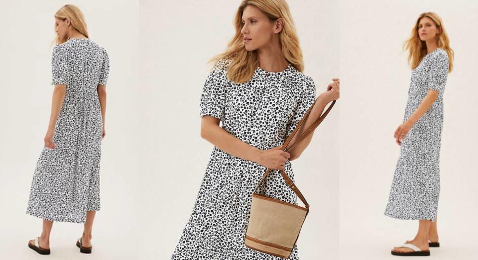 This M&S dress is about to fly off the shelves. (Marks & Spencer)