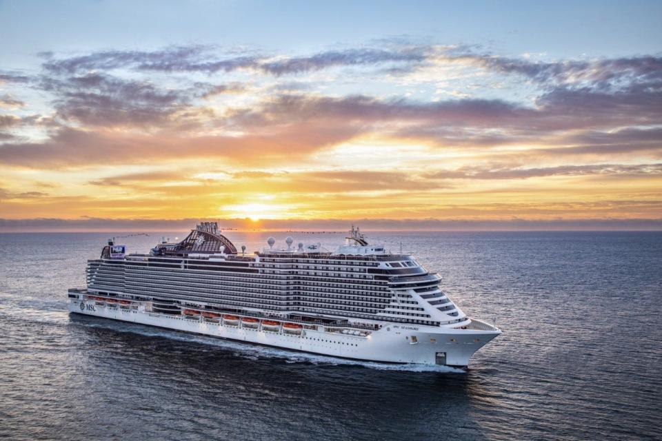 The MSC Seashore will sail out of Port Canaveral beginning with the winter 2023-24 season in November 2023.