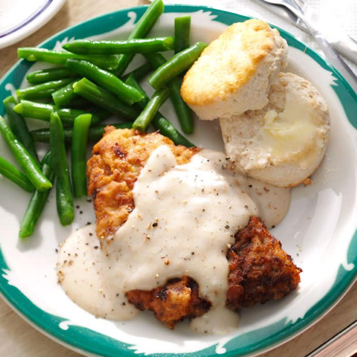 Chicken-Fried Steak & Gravy