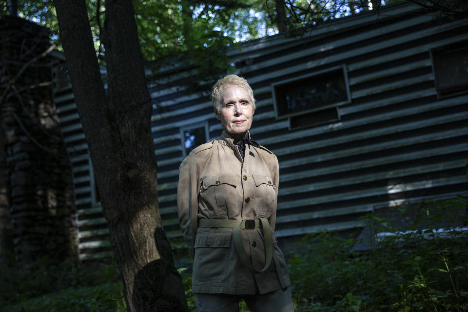 E. Jean Carroll at her home in New York state.