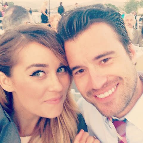 <p>Lauren Conrad Instagram</p> Lauren Conrad and William Tell.