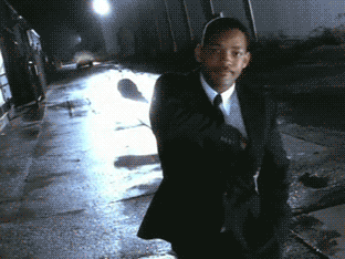 Will Smith uses a piece of technology to erase someone's memory in Men in Black