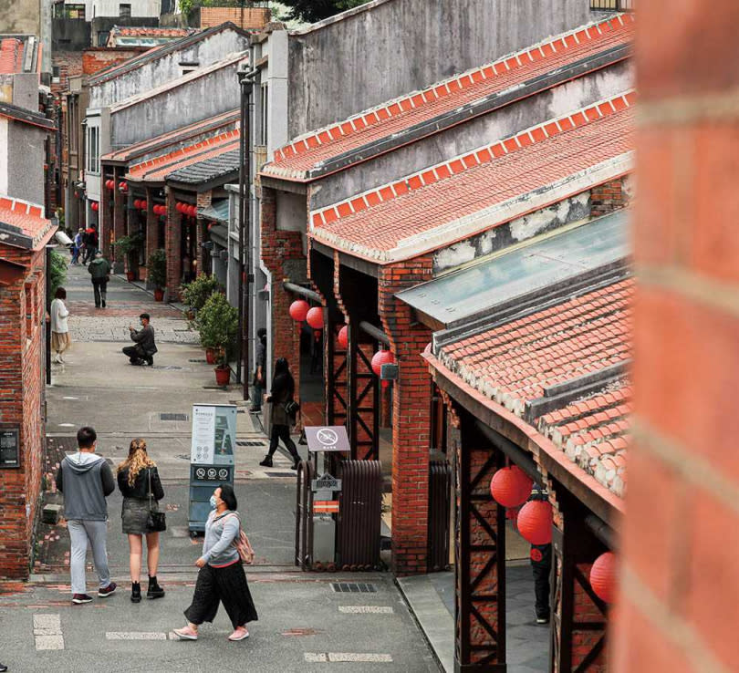 剝皮寮歷史街區。（圖／林士傑攝）