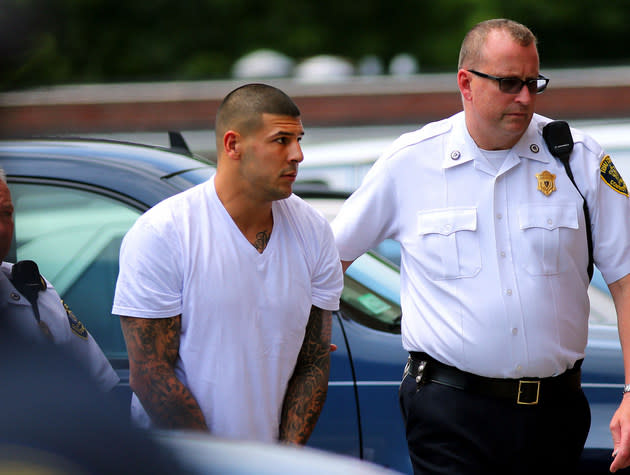 Police visit home of Patriots TE Aaron Hernandez - The San Diego