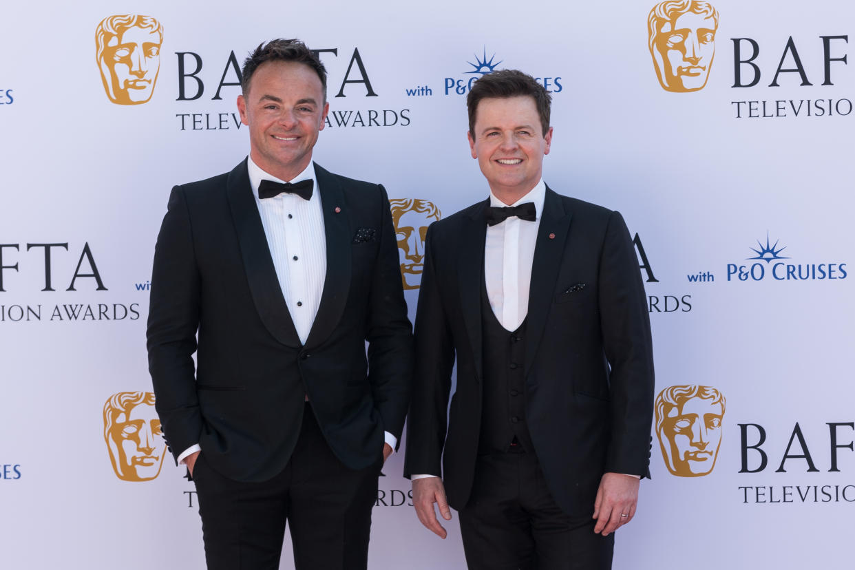 Ant and Dec at BAFTAs