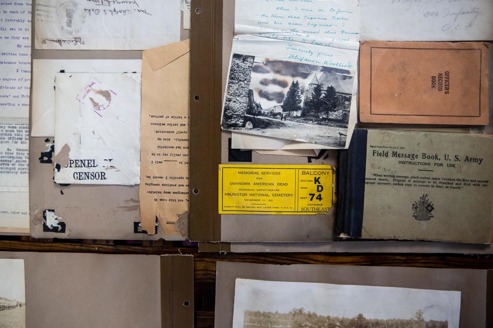 Records gathered at the George S. Robb Centre to aid in its valor medal reviews. These records are from U.S. Army Mjr. Gen. Julius Adler's service during World War I.