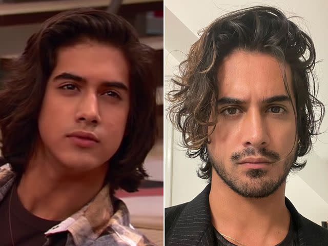 <p>Nickelodeon ; Avan Jogia Instagram</p> Avan Jogia as Beck Oliver in 'Victorious'. ; Avan Jogia in 2023.