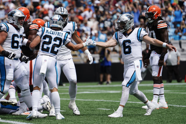 York's kick lifts Browns over Panthers 