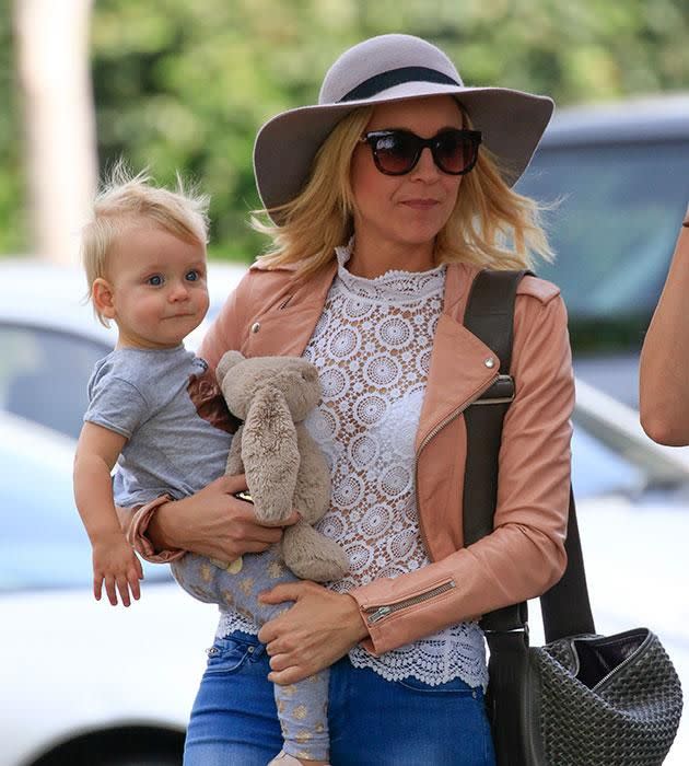 Carrie Bickmore and Evie. Source: Media Mode