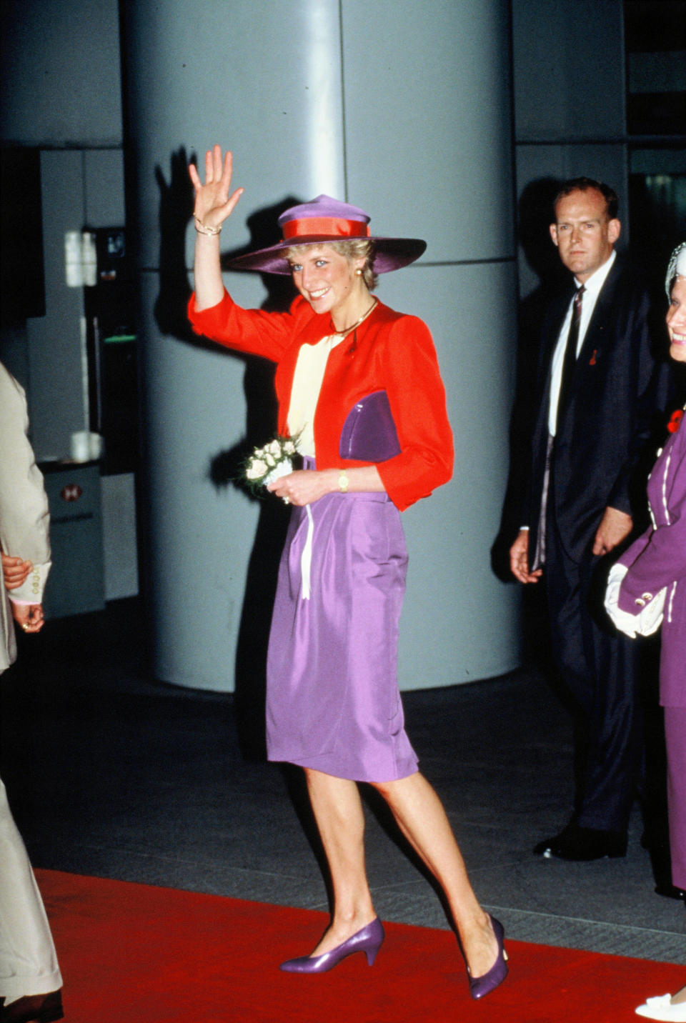 Diana in Hong Kong in 1989. Source: Getty