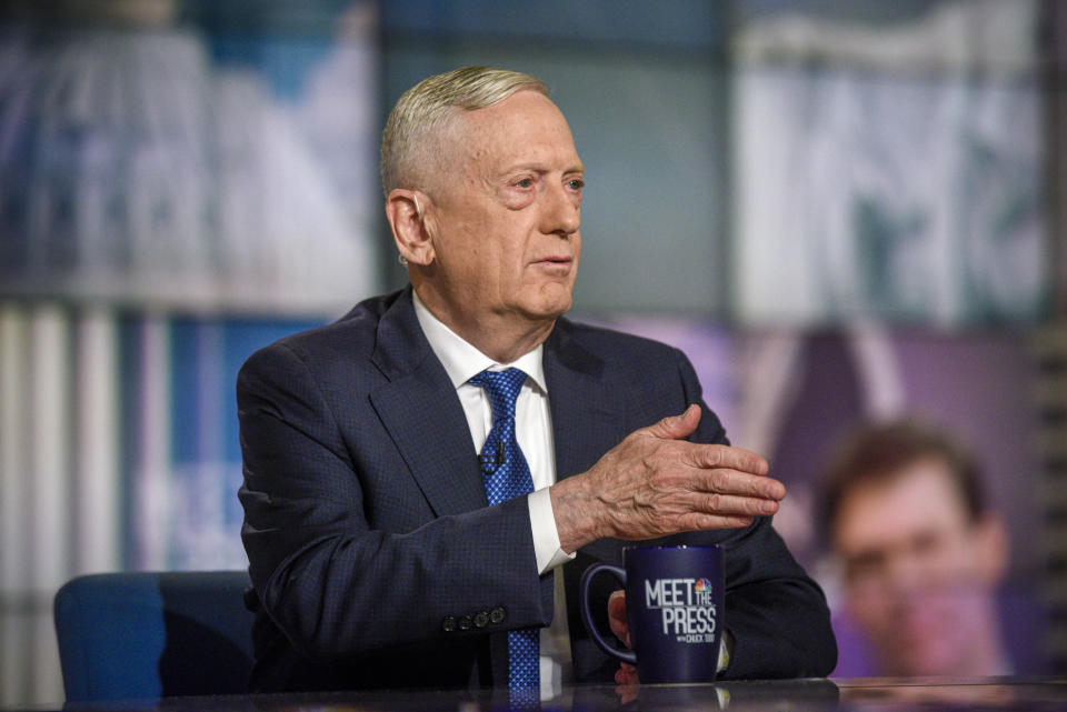 General James Mattis, exsecretario de Defensa de EEUU. (Photo by: William B. Plowman/NBC/NBC NewsWire via Getty Images)