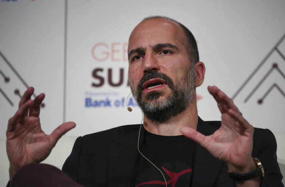 Dara Khosrowshahi rebuts grim wage findings.