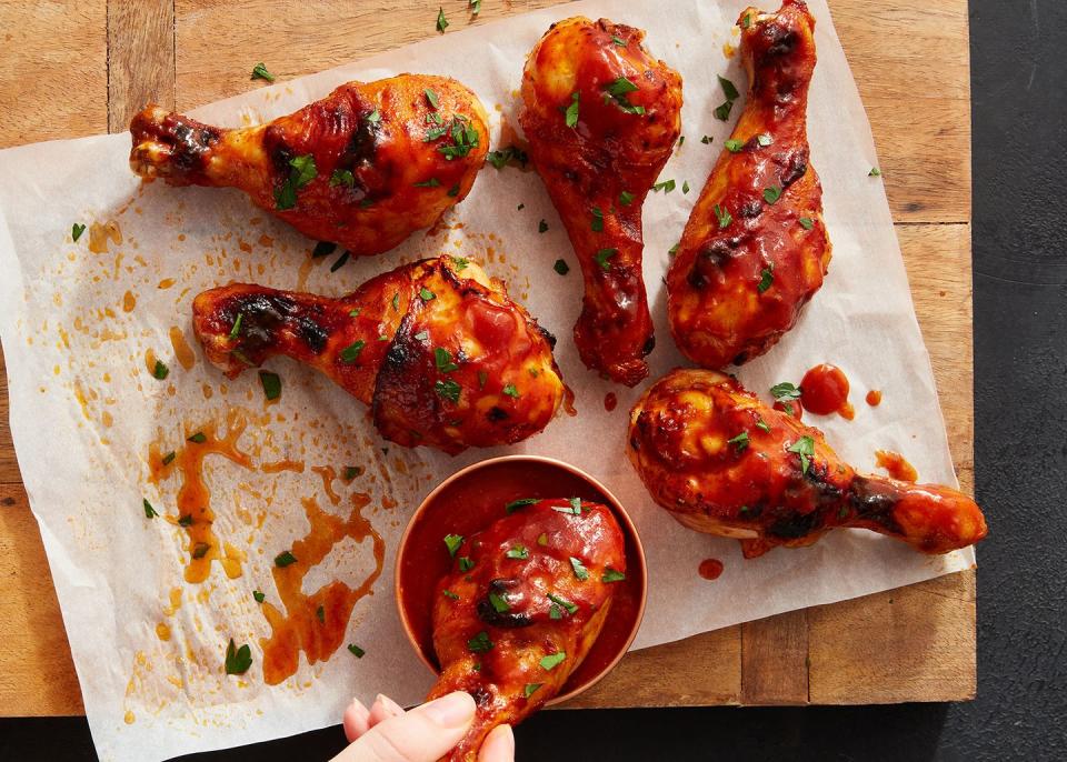 Air Fryer BBQ Chicken Drumsticks