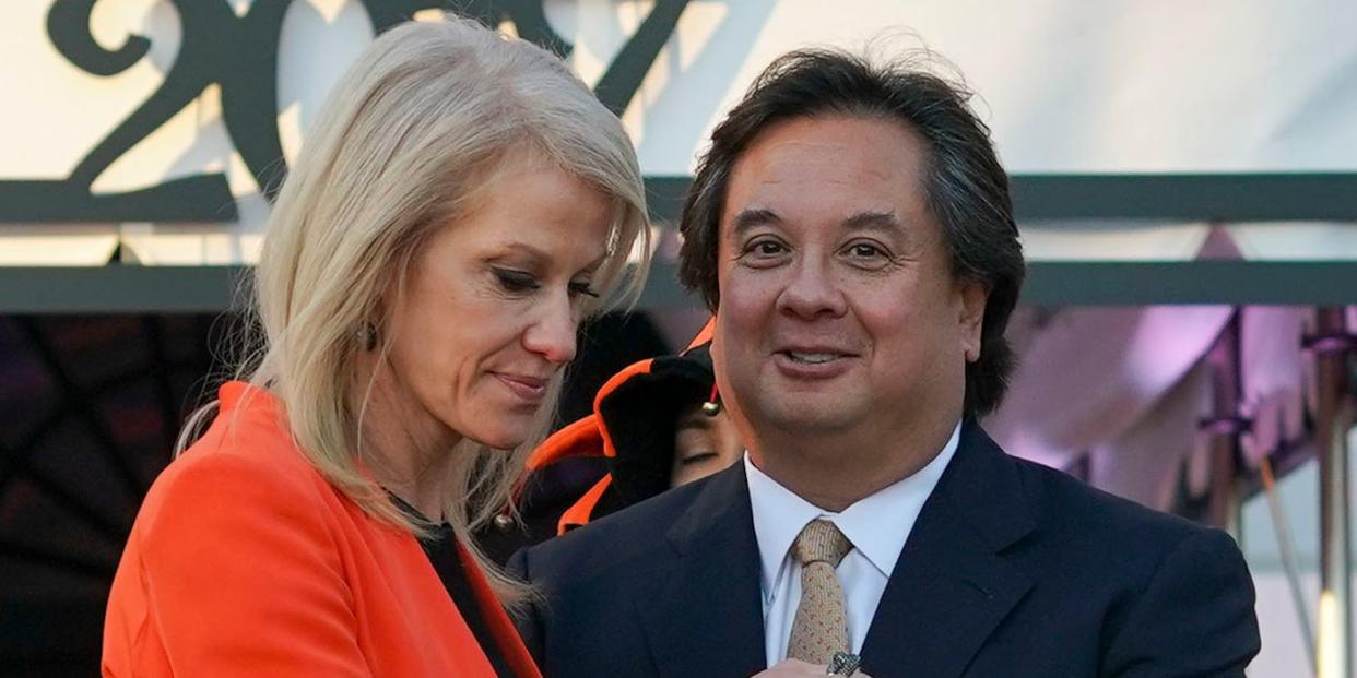 George Conway took aim at President Donald Trump over his tweet about Roger Stone. (Photo: ASSOCIATED PRESS)