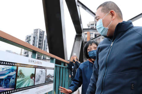 鄉長厝橋開放通行　汐止人行橋新亮點