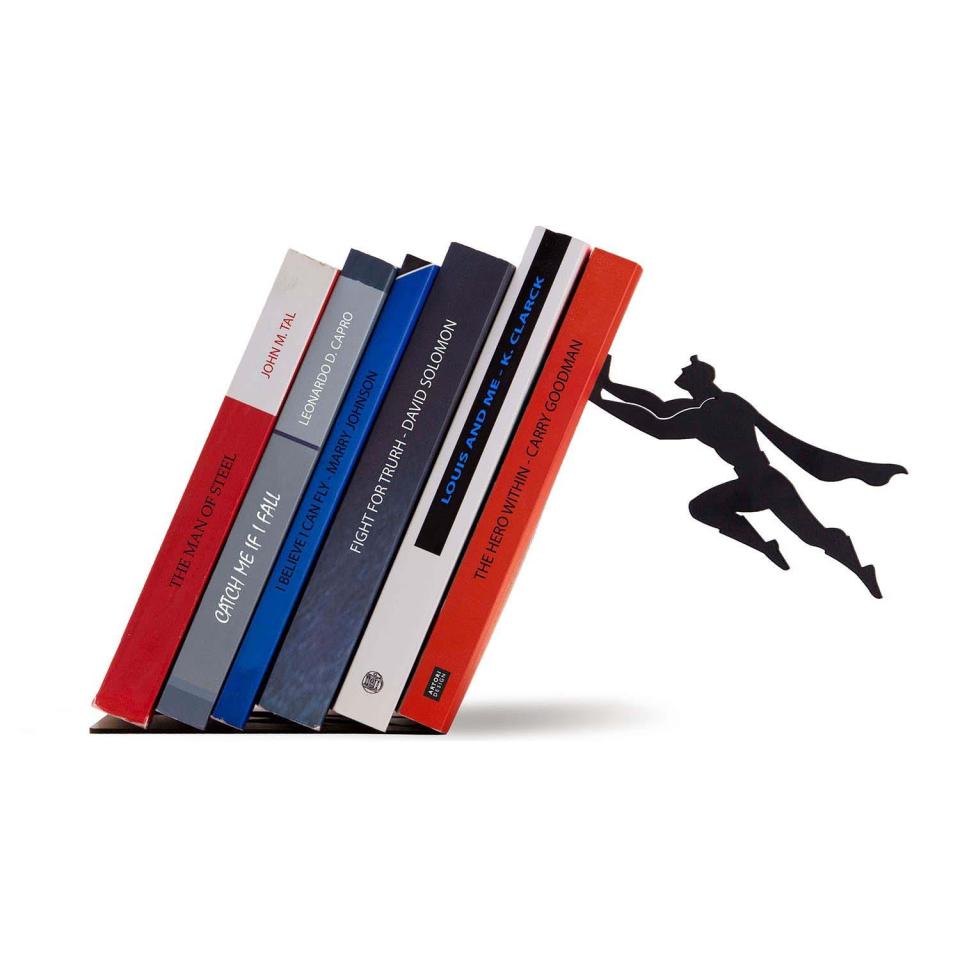 Artori Design’s Book & Hero bookend, available through Amazon