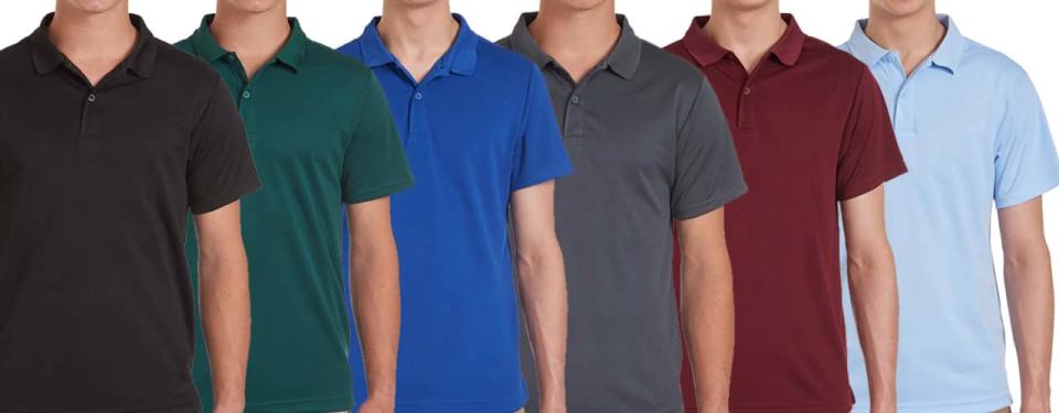 Nautica Boy's Performance Polo Solid Color