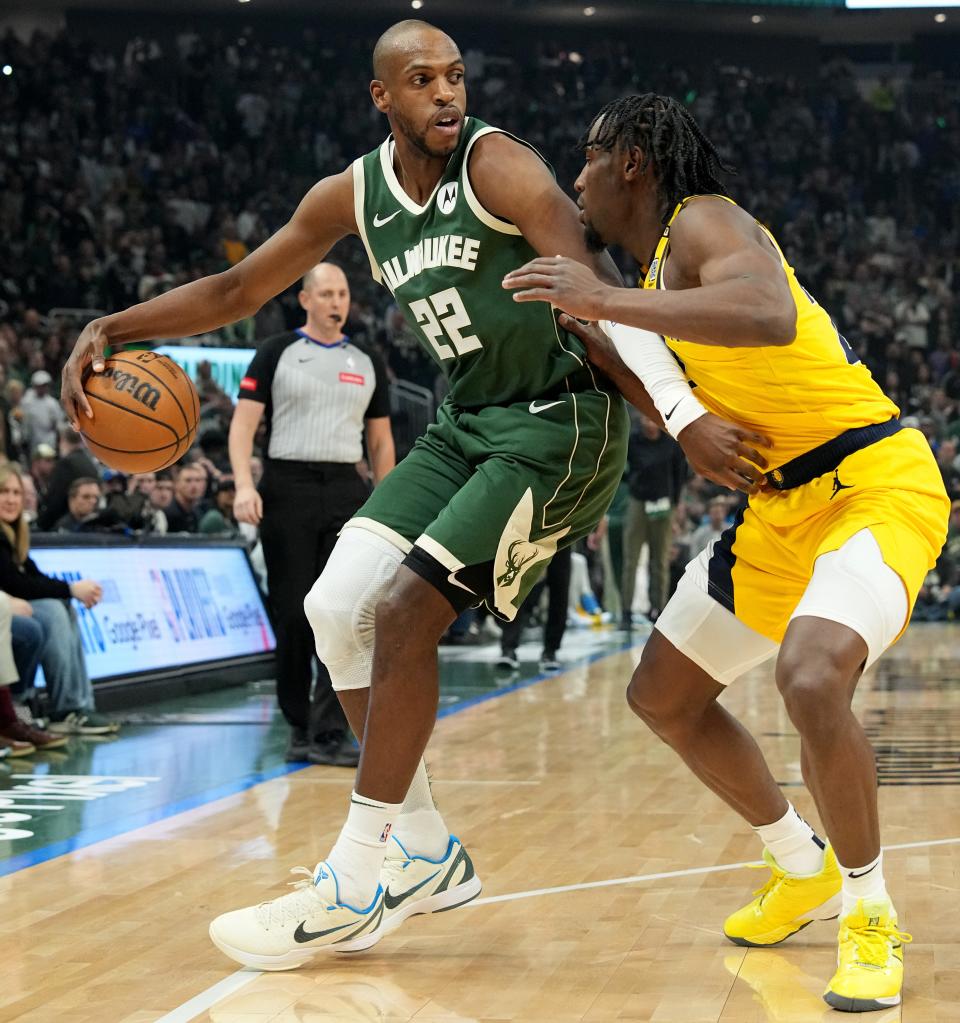 Khris Middleton and the Milwaukee Bucks play Aaron Nesmith and the Indiana Pacers on Tuesday night at Fiserv Forum. But will you be able to watch it?