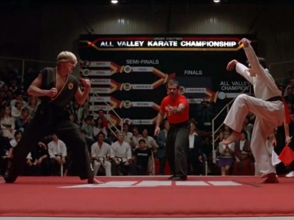 karate kid crane kick