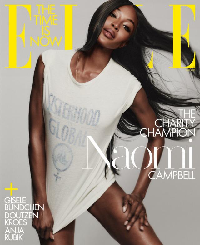 Naomi Campbell Unveils FIFA World Cup Trophy Ahead of Final –  FashionWindows Network