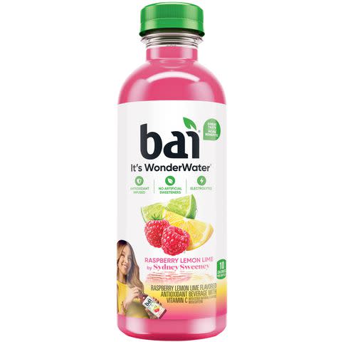 <p>Courtesy of BaiÂ® daily hydration</p> Sydney Sweeney's Bai flavor.