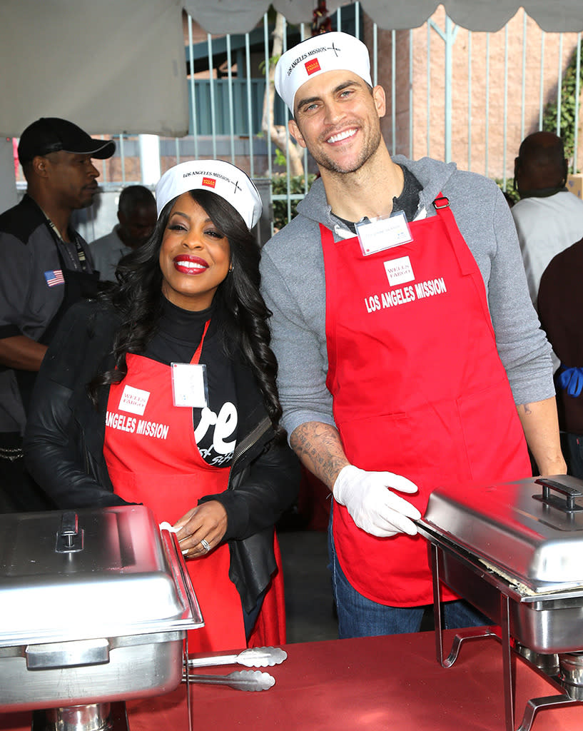 Niecy Nash and Cheyenne Jackson.