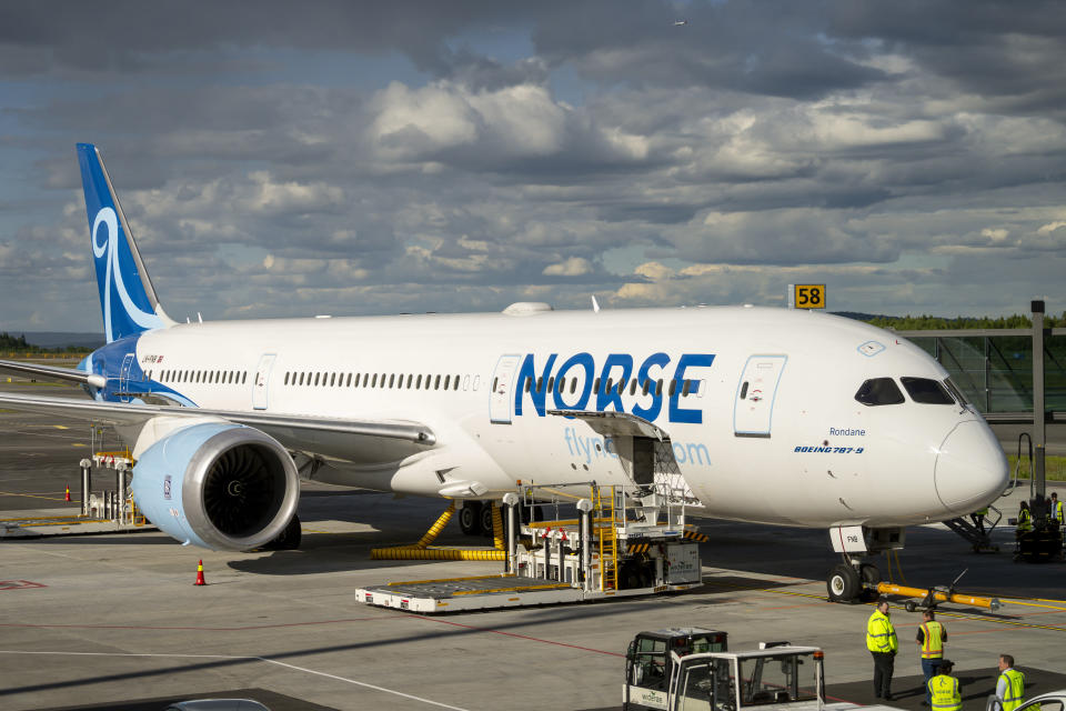 Mit einer Boeing 787-9 fliegt Norse Atlantic Airways von europäischen Flughäfen in die USA.  - Copyright: picture alliance / NTB | Beate Oma Dahle
