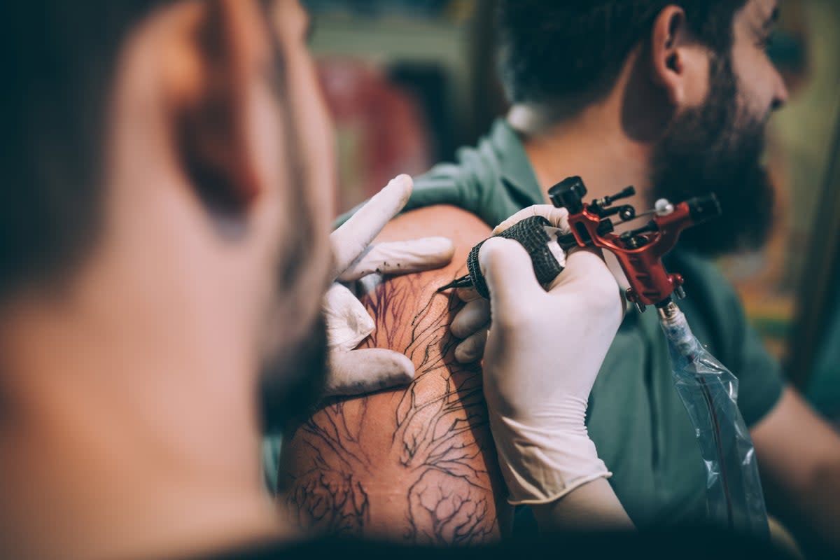 ‘The goal isn’t to replace all tattoos, which are often works of beauty created by tattoo artists’, the researchers said (Getty Images)