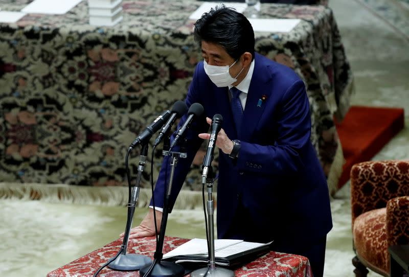 Former Japanese PM Abe faces questioning in Tokyo