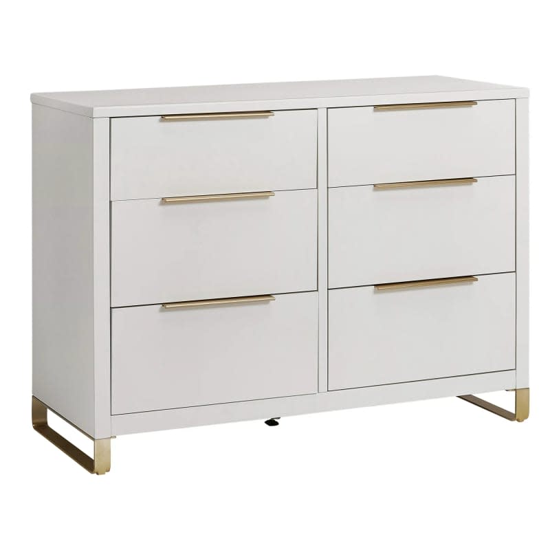 MoDRN Glam 6 Drawer Dresser