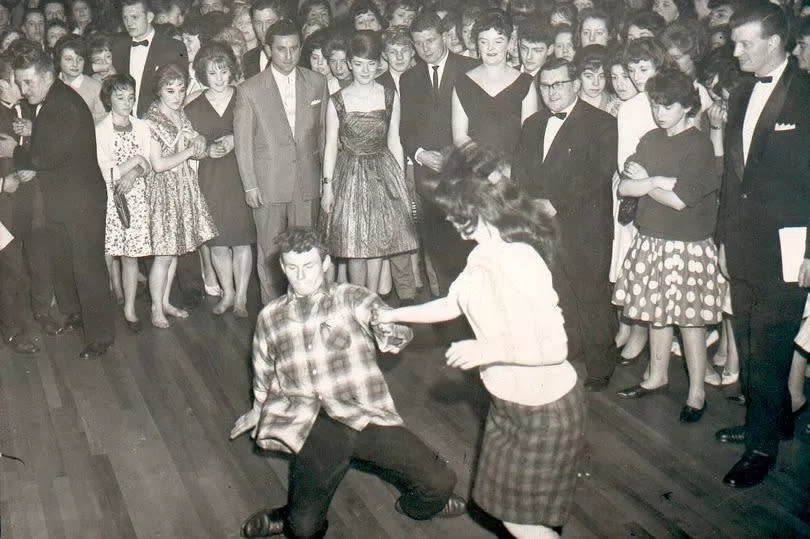 Rock 'n' roll dancing at the Carlton in the 1960s