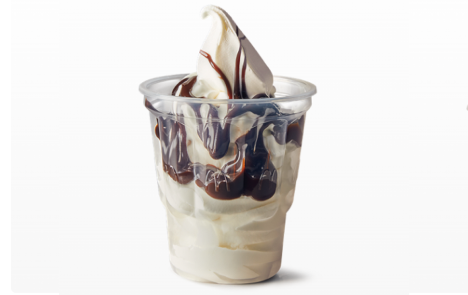 McDonald's Sundae