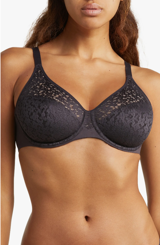 <p><strong>Chantelle Lingerie</strong></p><p>Nordstrom</p><p><a href="https://go.redirectingat.com?id=74968X1596630&url=https%3A%2F%2Fwww.nordstrom.com%2Fs%2Fchantelle-lingerie-norah-molded-underwire-bra%2F5465560%3Forigin%3Dcategory-personalizedsort%26breadcrumb%3DHome%252FAnniversary%2BPreview%252FWomen%252FClothing%252FLingerie%252C%2BHosiery%2B%2526%2BShapewear%26color%3D405&sref=https%3A%2F%2Fwww.harpersbazaar.com%2Ffashion%2Ftrends%2Fg40513703%2Fnordstrom-anniversary-sale-bra-deals-2022%2F" rel="nofollow noopener" target="_blank" data-ylk="slk:Shop Now;elm:context_link;itc:0;sec:content-canvas" class="link ">Shop Now</a></p><p><del>$74</del> <strong>$48.90</strong><strong> (34% OFF)</strong></p><p>This full-coverage option is another great all-day bra, with the bonuses of molded underwire and lace detailing. </p>