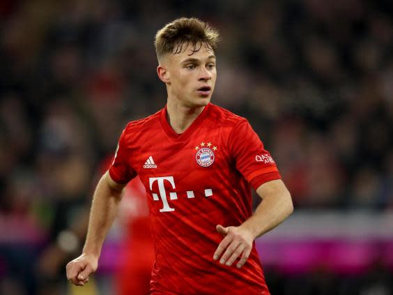 Joshua Kimmich in action for Bayern Munich (Getty)