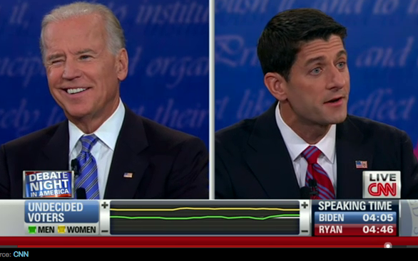 VP Debate: Joe Biden's Best Facial Expressions (Photos)