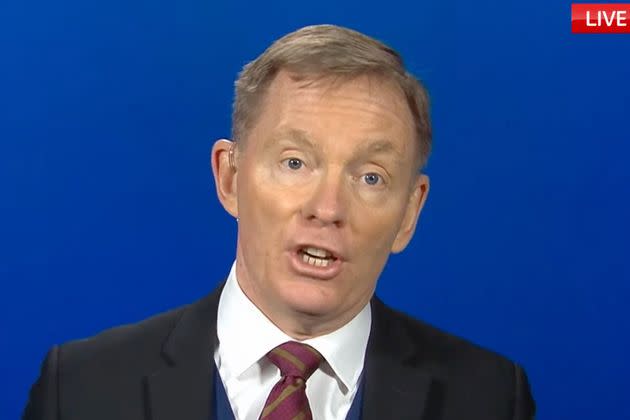 Chris Bryant lashed out at the Conservative Party on Sky News