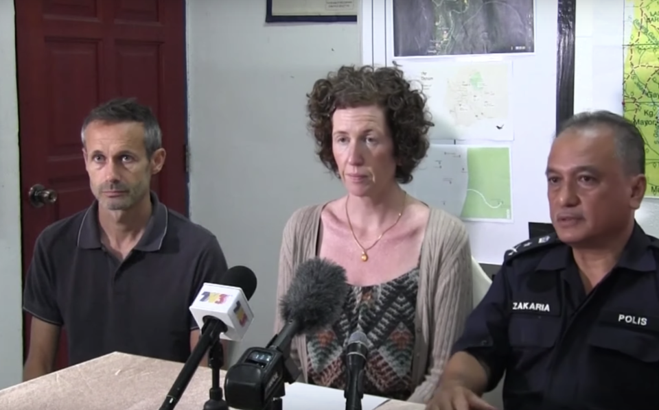 Nora Quoirin's parents speak to media on Wednesday following the discovery of their daughter's body.