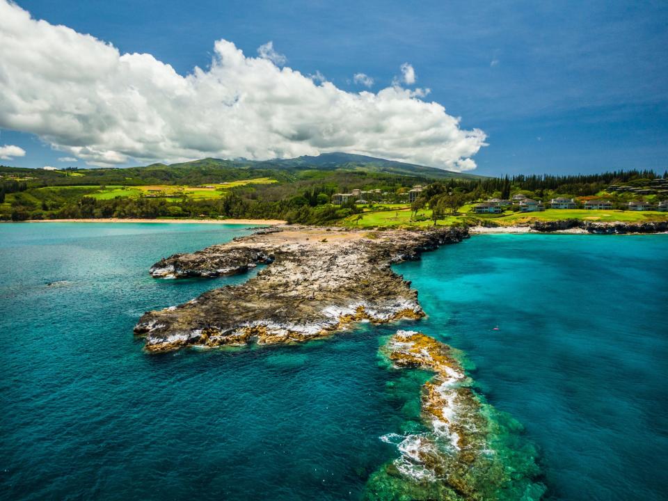 Kapalua Maui Hawaii Coastline Pacific Coast maui beach ocean