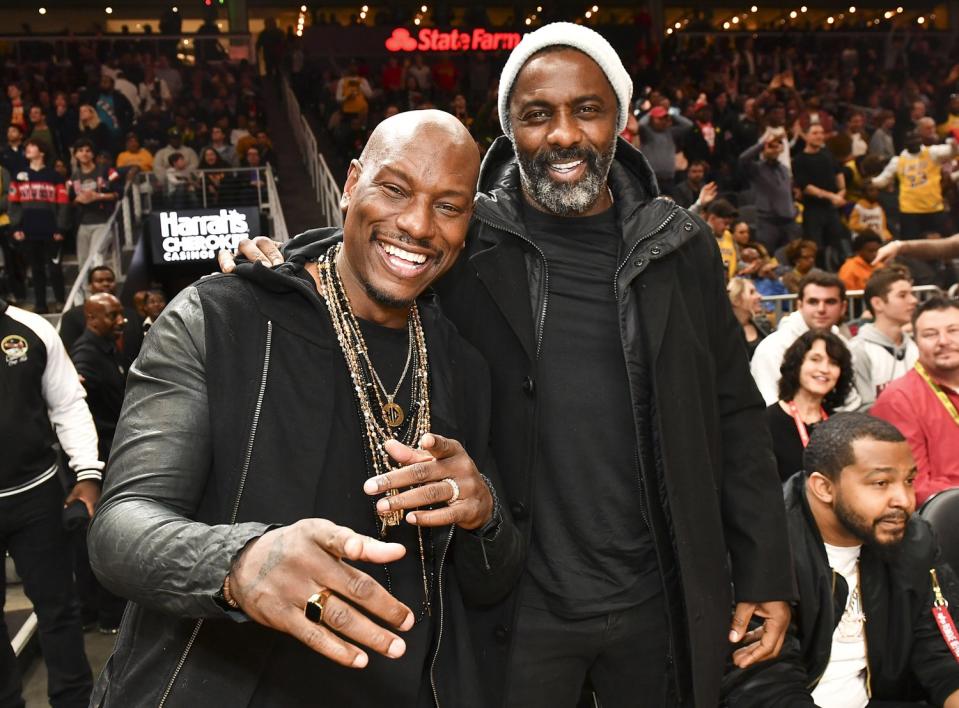 Tyrese Gibson and Idris Elba