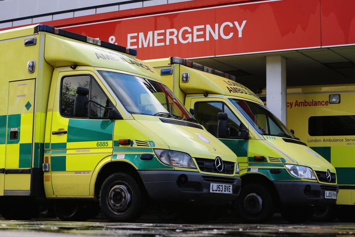 There has been a sharp rise in the number of London Ambulance staff who have quit (Getty Images)